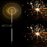 Solar firework garden lights, view 3 - MRSLM