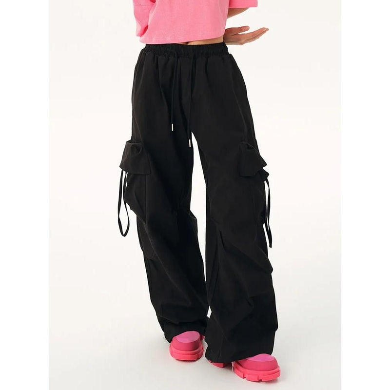 vintage wide-leg cargo pants, view 4 - MRSLM