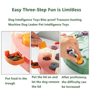 dog slow feeder puzzle toy, view 7 - MRSLM