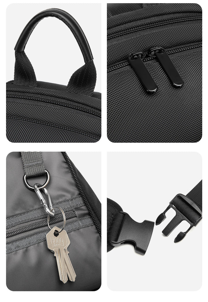 Fashion Trend Casual Sports Outdoor USB Messenger Bag