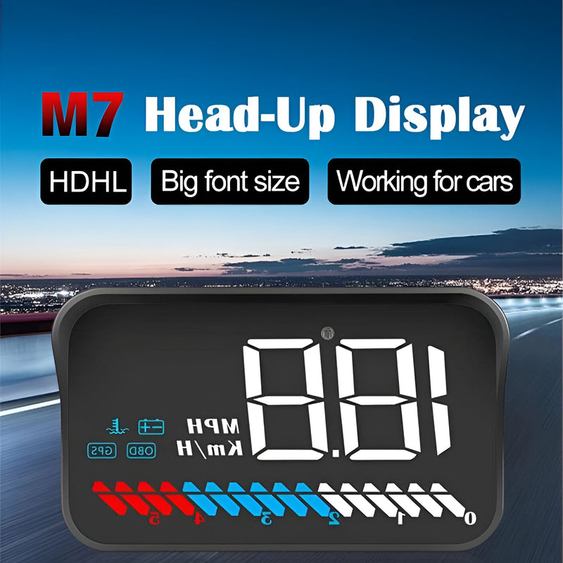 M7 head-up display, view 3 - MRSLM