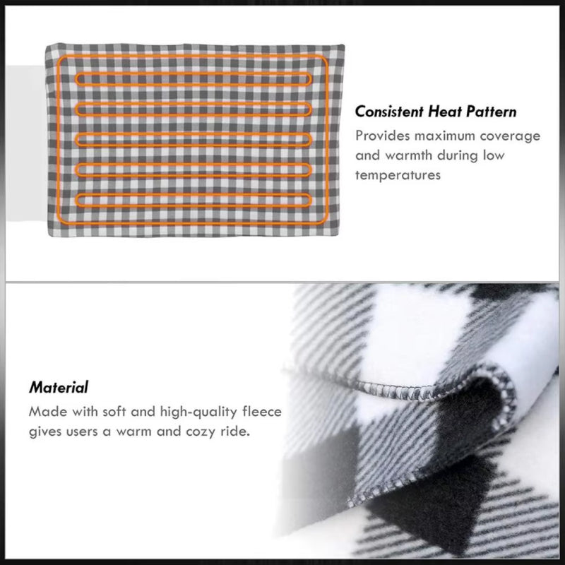 12V heated fleece car blanket, view 6 - MRSLM