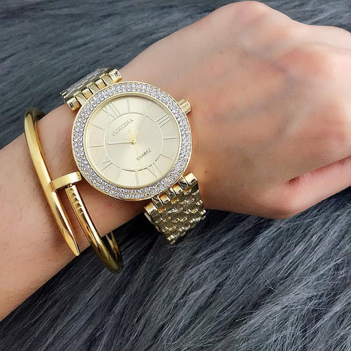 Women's Roman design casual quartz watch, view 2 - MRSLM