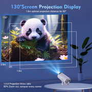 4k wifi6 portable home cinema projector, view 5 - MRSLM