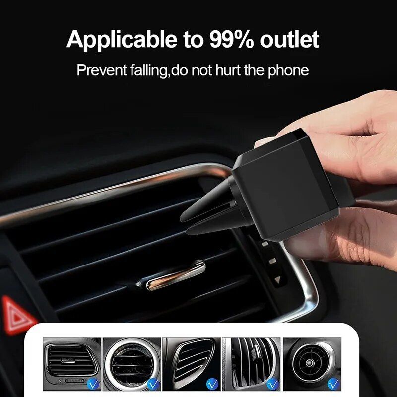Universelle blaue Lüftungsschlitz-Autotelefonhalterung für 4-6 Zoll Geräte