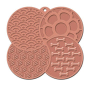 suction cup pet feeding mat, view 3 - MRSLM