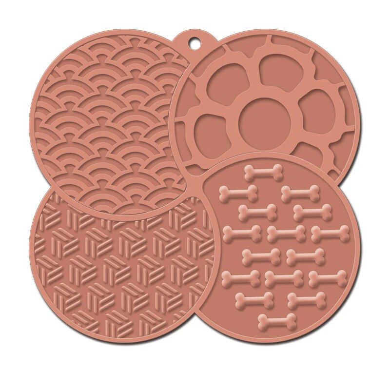 suction cup pet feeding mat, view 3 - MRSLM