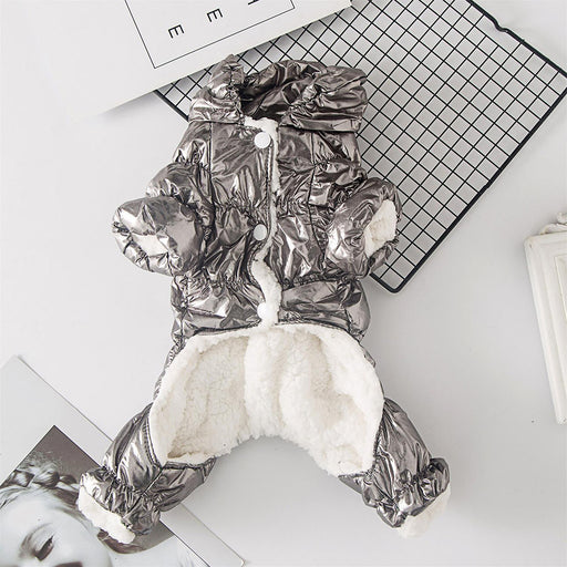winter waterproof dog jumpsuit, view 3 - MRSLM
