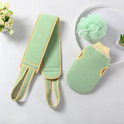 3-piece exfoliating bath set, view 4 - MRSLM
