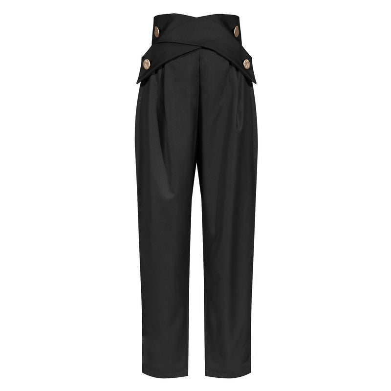 Radieschenhose mit gekreuzten Riemen