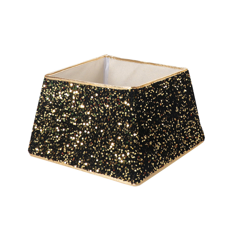 sequin Christmas tree skirt, view 3 - MRSLM