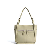 Genuine leather bucket bag, view 2 - MRSLM