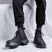 men's vintage leather ankle boots - MRSLM