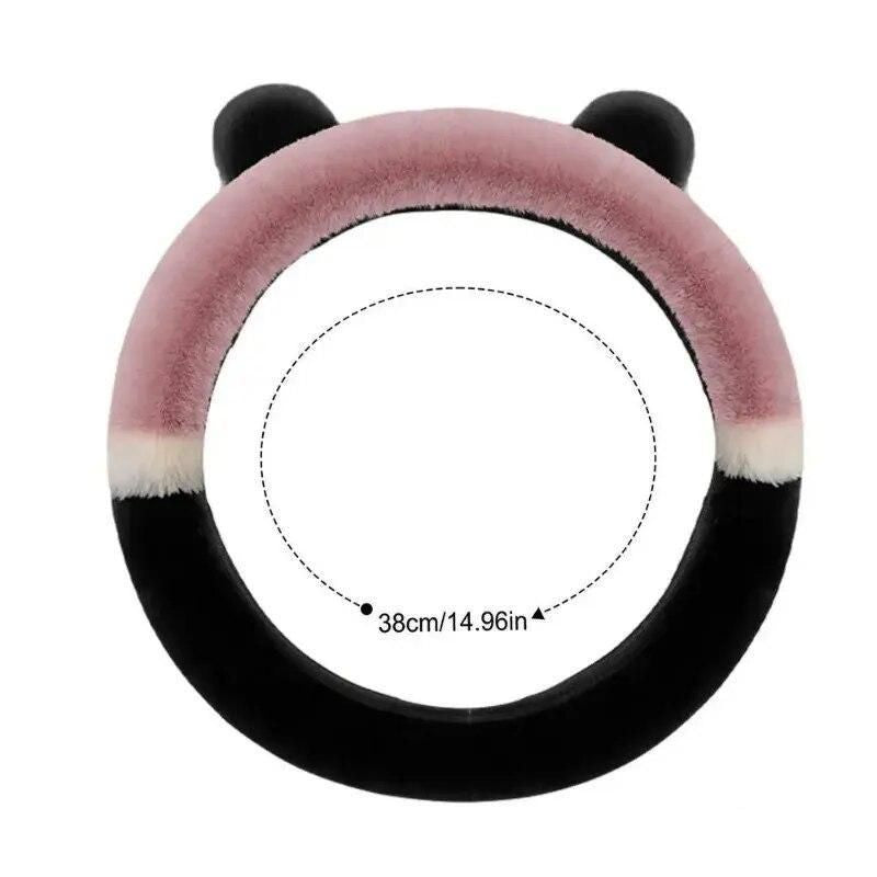 Cute ear-shaped steering wheel cover, view 2 - MRSLM