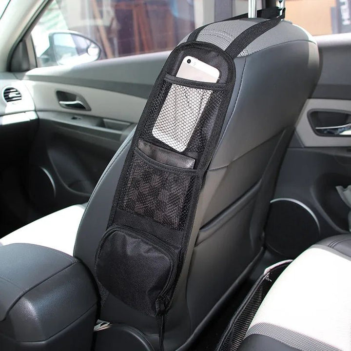 Multi-Pocket Car Seat Side Organizer