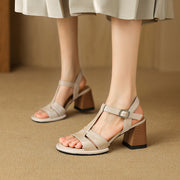 genuine leather gladiator sandals, view 30 - MRSLM