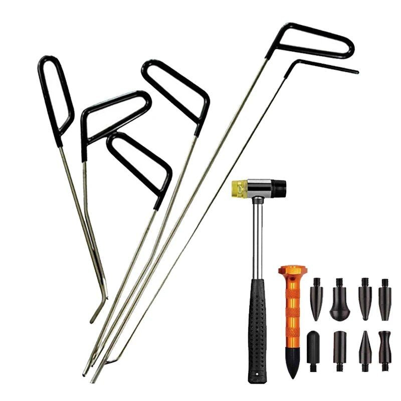 Professional Paintless Dent Repair Toolkit - Auto Body Work Slide Hammer Set