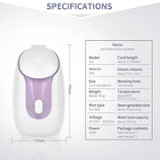 nano hot steam facial sprayer, view 6 - MRSLM
