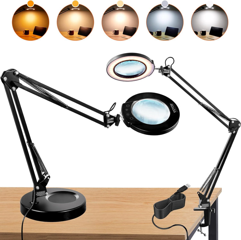5x led magnifying lamp, view 10 - MRSLM