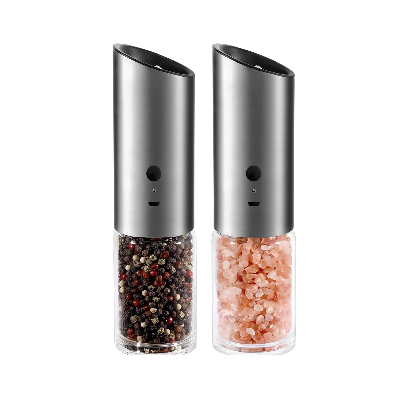 electric salt and pepper grinder, view 3 - MRSLM