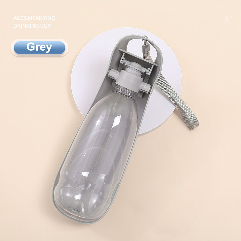 portable dog water bottle, view 2 - MRSLM