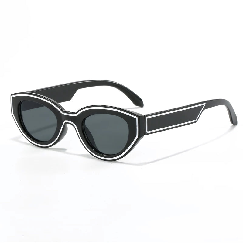 gradient cat eye sunglasses, view 13 - MRSLM
