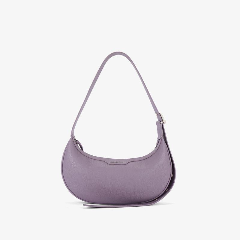 Leather Baguette Shoulder Bag