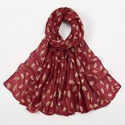 gold glitter scarf, view 4 - MRSLM