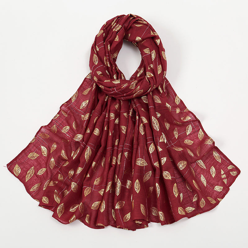 gold glitter scarf, view 4 - MRSLM