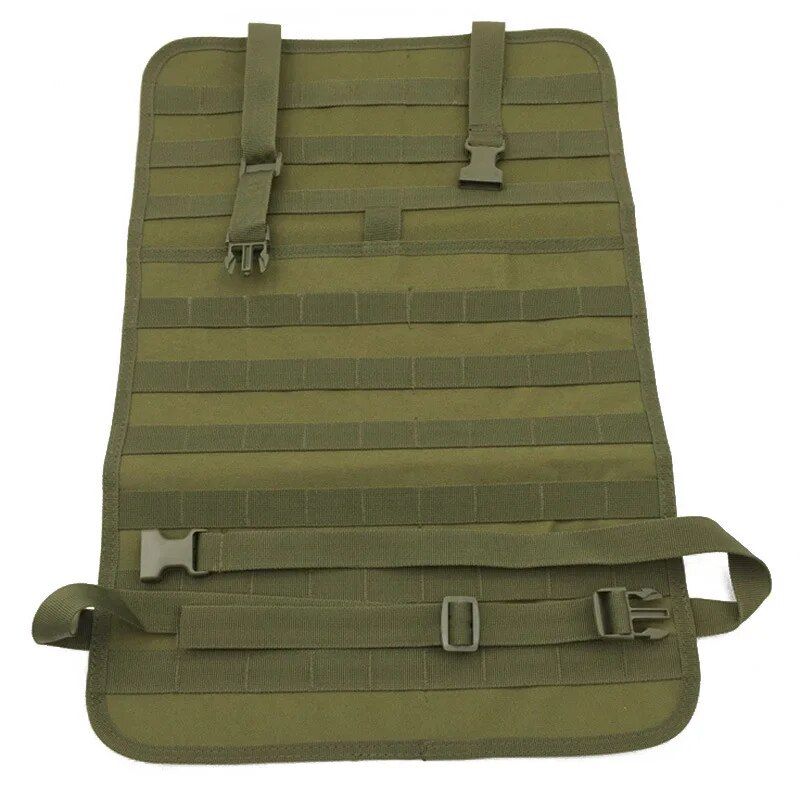 Tactical car seat organizer with Molle pouches, view 6 - MRSLM