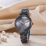 men's casual square rubber strap watch, view 2 - MRSLM