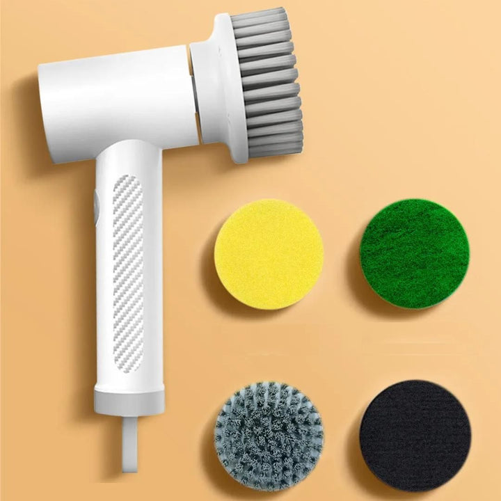Multi-Purpose 4-in-1 Wireless Electric Cleaning Brush