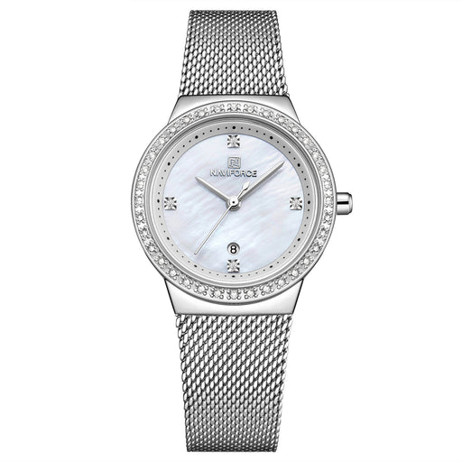 simple ladies diamond watch, view 5 - MRSLM