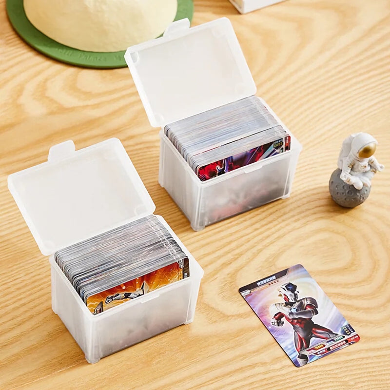 small semi-transparent plastic card cases, view 2 - MRSLM