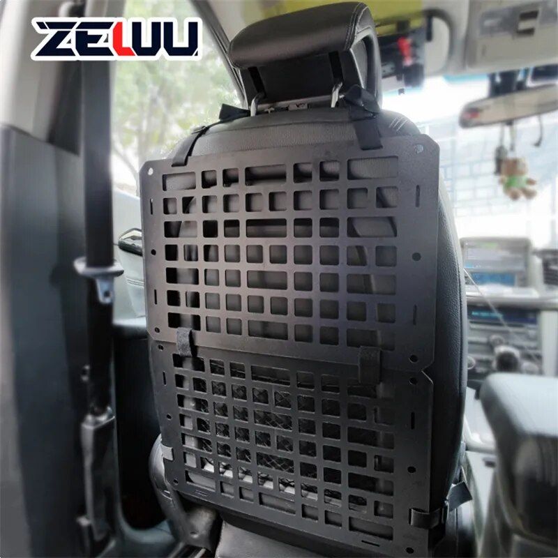 foldable molle car seat organizer, view 3 - MRSLM