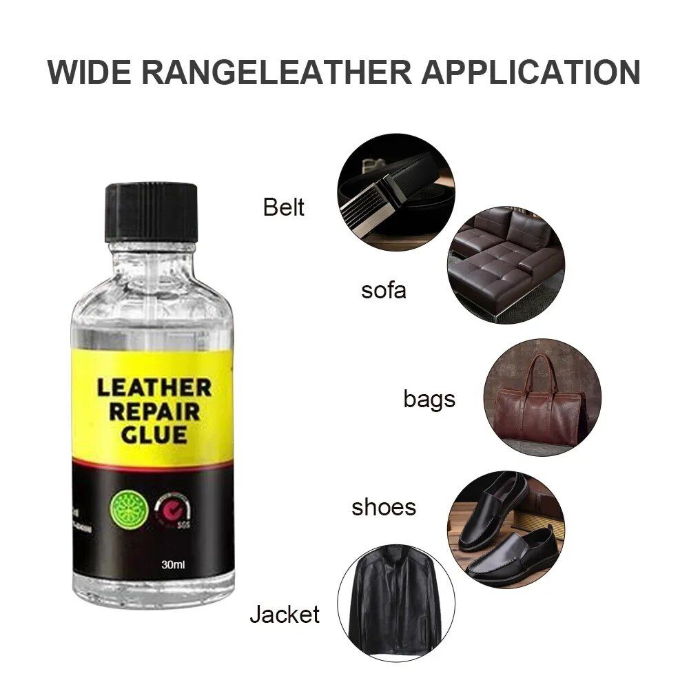 QuickFix Leather Repair Liquid: Auto & Apparel Leather Maintenance Solution