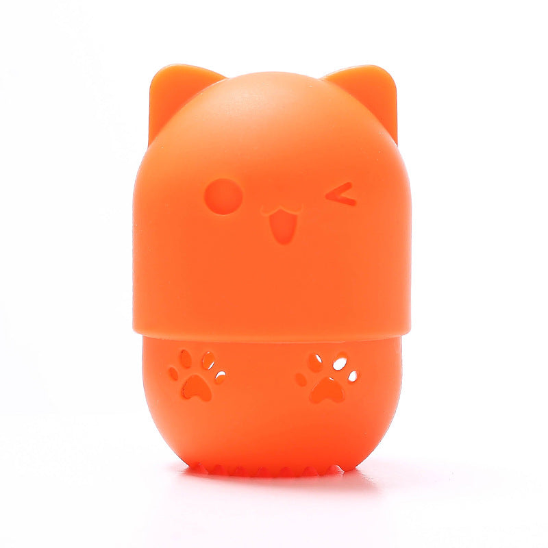 silicone cosmetic blender sponge holder, view 11 - MRSLM
