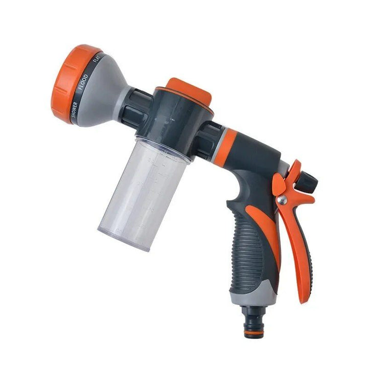 High-Pressure Car Washer Foam Sprayer with 8 Watering Modes