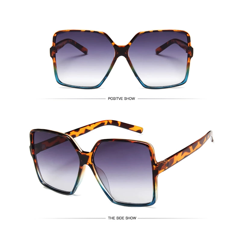 unisex oversized square sunglasses, view 12 - MRSLM