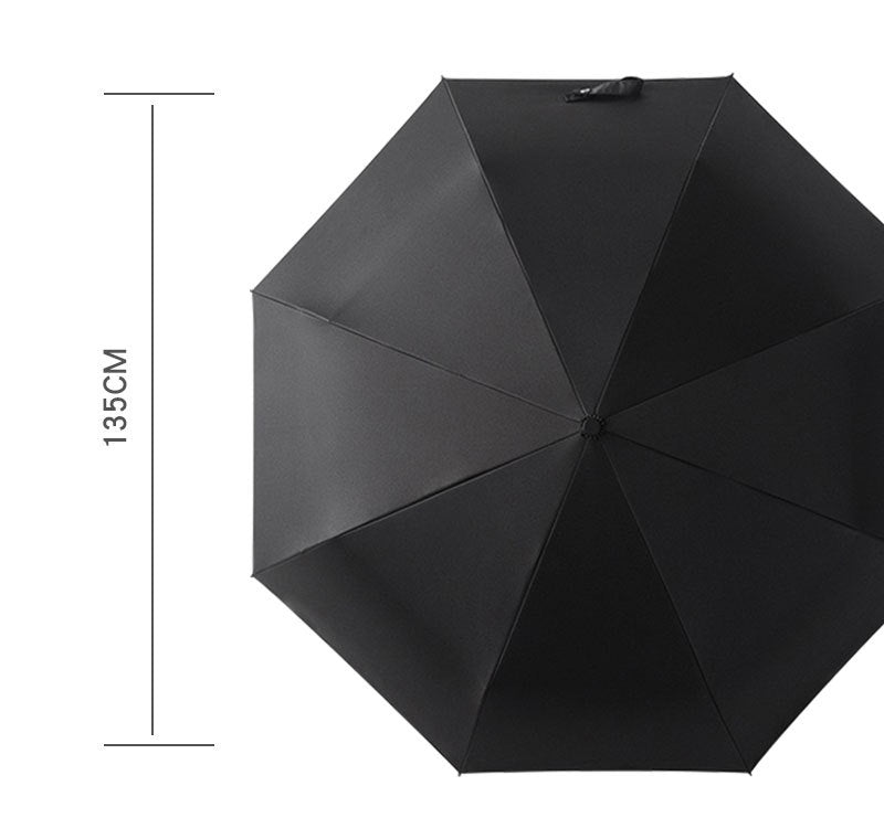 large automatic windproof golf umbrella, view 8 - MRSLM