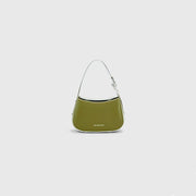 Small vintage leather hobo bag, view 4 - MRSLM