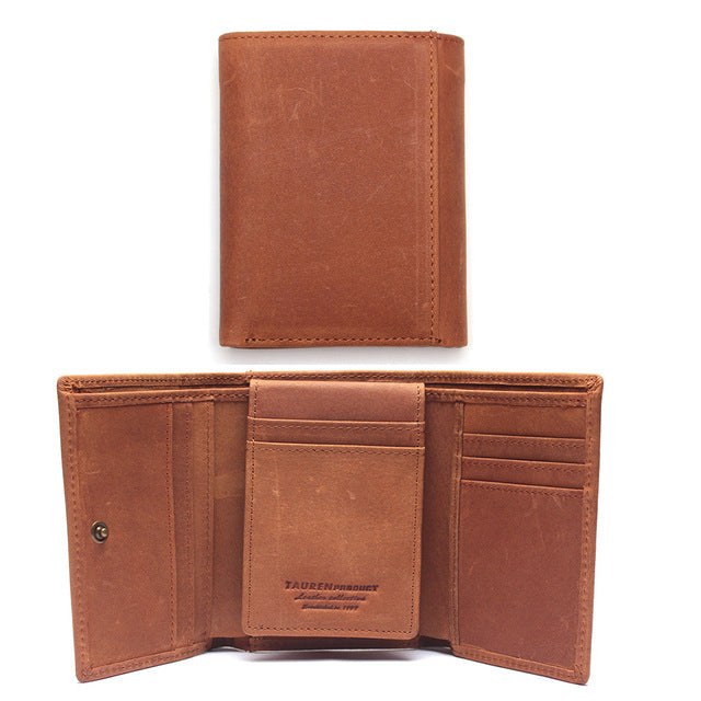 men's ultra-thin leather wallet - MRSLM