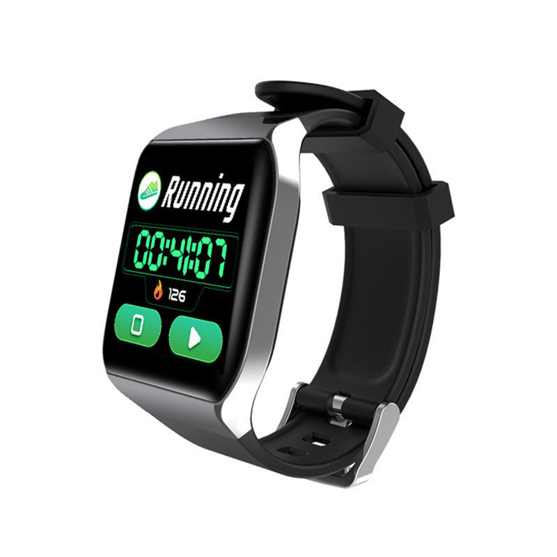 Intelligente Armbanduhr mit Farbdisplay, Bluetooth, Sportfunktion für Damen und Herren, Schrittzähler, Informationsanzeige, IP68 wasserdicht