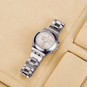 rhinestone luminous quartz watch, view 2 - MRSLM