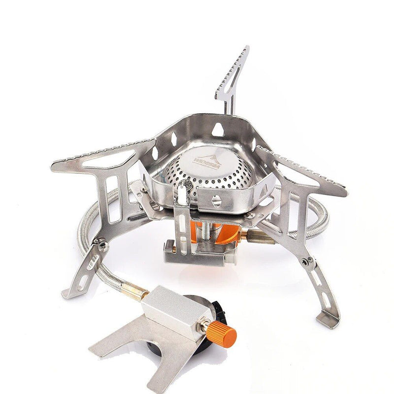 compact camping gas burner, view 4 - MRSLM