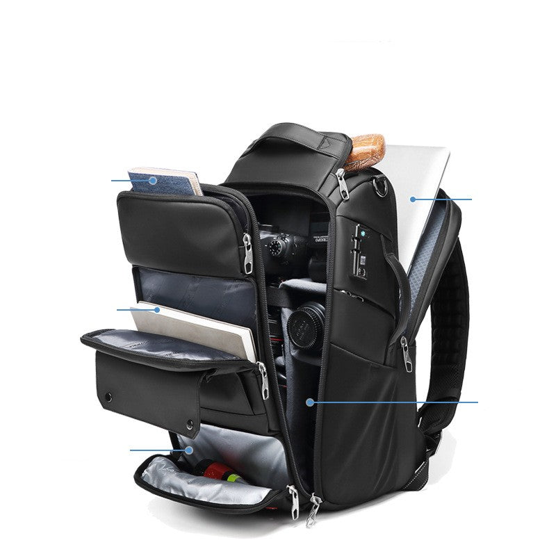 Bolsa para câmera UAV à prova d'água com lente e computador integrados.