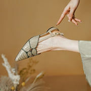 pointed toe slingback sandals, view 4 - MRSLM
