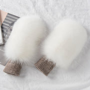 Women's warm winter mittens, view 8 - MRSLM