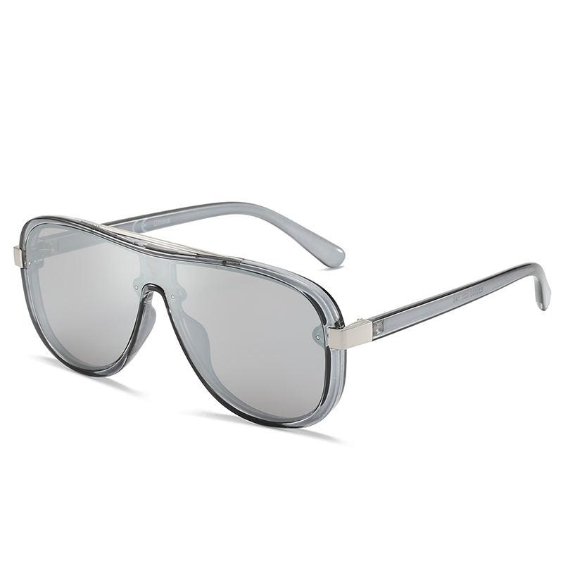 fashion shield sunglasses, view 3 - MRSLM