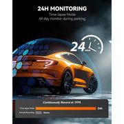 12-inch 4K mirror dash cam, view 6 - MRSLM